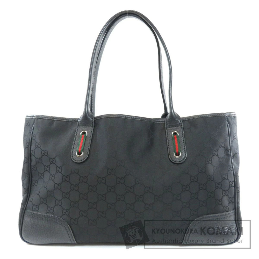 Gucci Black GG Canvas Princy Tote Bag